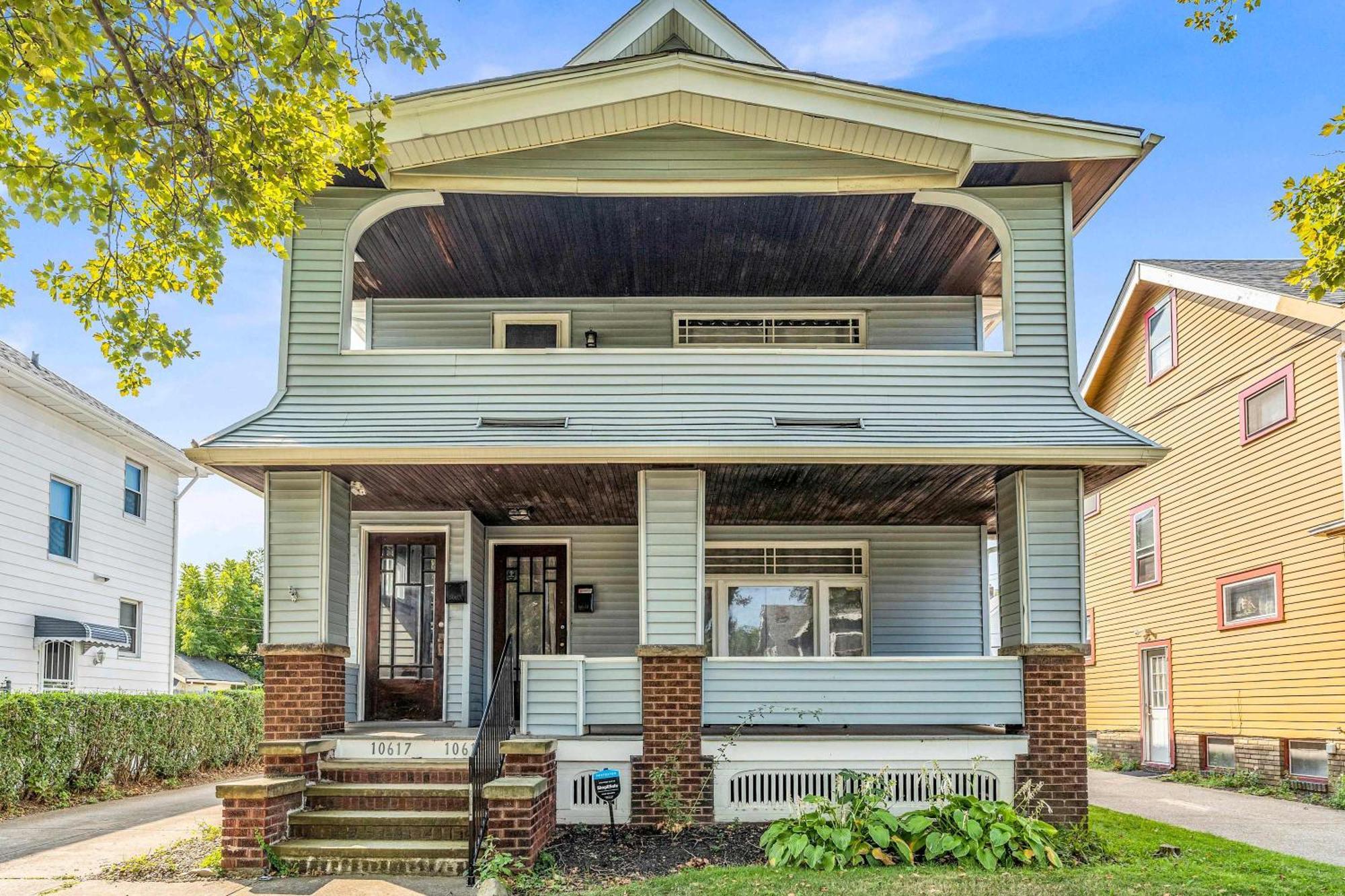 Beautifully Remodeled Duplex Apt In West Blvd Cleveland Eksteriør bilde